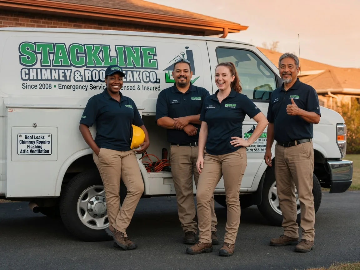 Chimney flashing repair company in Camden, TN